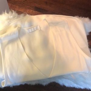 Chloe white v neck blouse